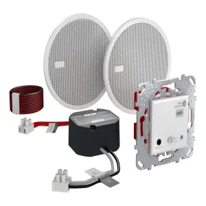 Schneider Electric UNICA MGU70.566.18, Bluetooth-аудиосистема, белая (ШНАЙДЕР) Schneider Electric UNICA MGU70.566.18, Bluetooth-аудиосистема, белая (ШНАЙДЕР)