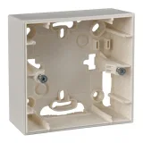 Schneider Electric MGU8.002.25 коробка для накладного монтажа Unica, 1 пост, бежевый