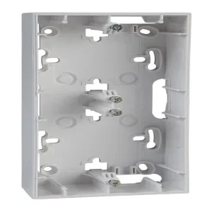Schneider Electric Unica MGU8.004.18 коробка для накладного монтажа 2-ная, белая (ШНАЙДЕР) Schneider Electric Unica MGU8.004.18 коробка для накладного монтажа 2-ная, белая (ШНАЙДЕР)