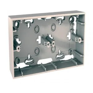 Schneider Electric Unica MGU8.004.25 Коробка для накладного монтажа 2-ная, бежевый (ШНАЙДЕР) Schneider Electric Unica MGU8.004.25 Коробка для накладного монтажа 2-ная, бежевый (ШНАЙДЕР)