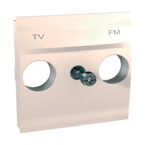 Schneider Electric UNICA MGU9.440.25 накладка на телевизионную розетку, бежевый (TV/FM) (ШНАЙДЕР) Schneider Electric UNICA MGU9.440.25 накладка на телевизионную розетку, бежевый (TV/FM) (ШНАЙДЕР)