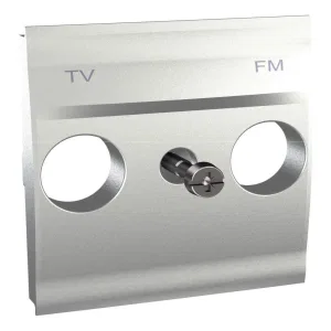 Schneider Electric UNICA TOP MGU9.440.30 накладка на розетку TV/FM, алюминий (ШНАЙДЕР) Schneider Electric UNICA TOP MGU9.440.30 накладка на розетку TV/FM, алюминий (ШНАЙДЕР)