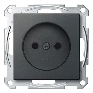 Розетка Schneider Electric MERTEN SYSTEM M, скрытый монтаж, со шторками, антрацит, MTN2000-0414 (ШНАЙДЕР) Розетка Schneider Electric MERTEN SYSTEM M, скрытый монтаж, со шторками, антрацит, MTN2000-0414 (ШНАЙДЕР)