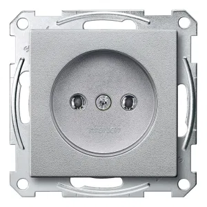 Розетка Schneider Electric MERTEN SYSTEM M, скрытый монтаж, алюминий (ШНАЙДЕР) Розетка Schneider Electric MERTEN SYSTEM M, скрытый монтаж, алюминий (ШНАЙДЕР)