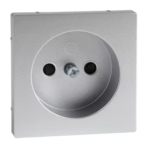 Schneider Electric MERTEN SYSTEM M MTN2030-0460: накладка на розетку со шторками, алюминий (ШНАЙДЕР) Schneider Electric MERTEN SYSTEM M MTN2030-0460: накладка на розетку со шторками, алюминий (ШНАЙДЕР)