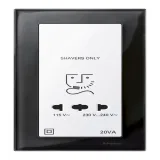 Schneider Electric Merten System M центральная плата розетки для электробритвы MTN213619, белый