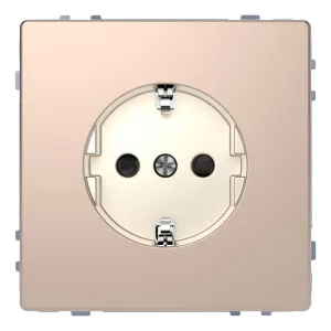 Розетка Schneider Electric MERTEN D-LIFE, скрытый монтаж, с заземлением, со шторками, шампань (ШНАЙДЕР) Розетка Schneider Electric MERTEN D-LIFE, скрытый монтаж, с заземлением, со шторками, шампань (ШНАЙДЕР)