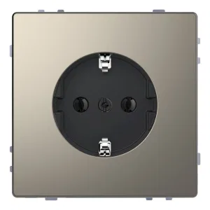 Розетка Schneider Electric MERTEN D-LIFE, скрытый монтаж, с заземлением, никель (ШНАЙДЕР) Розетка Schneider Electric MERTEN D-LIFE, скрытый монтаж, с заземлением, никель (ШНАЙДЕР)