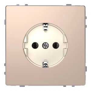 Розетка Schneider Electric MERTEN D-LIFE, скрытый монтаж, с заземлением, шампань (ШНАЙДЕР) Розетка Schneider Electric MERTEN D-LIFE, скрытый монтаж, с заземлением, шампань (ШНАЙДЕР)