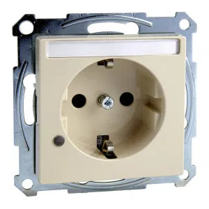 Розетка Schneider Electric MERTEN SYSTEM M, скрытый монтаж, с заземлением, со шторками, бежевый, MTN2303-0344 (ШНАЙДЕР) Розетка Schneider Electric MERTEN SYSTEM M, скрытый монтаж, с заземлением, со шторками, бежевый, MTN2303-0344 (ШНАЙДЕР)