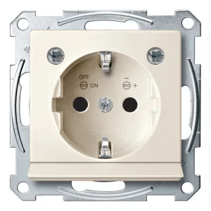 Розетка Schneider Electric MERTEN SYSTEM M, скрытый монтаж, с заземлением, со шторками, бежевый (ШНАЙДЕР) Розетка Schneider Electric MERTEN SYSTEM M, скрытый монтаж, с заземлением, со шторками, бежевый (ШНАЙДЕР)