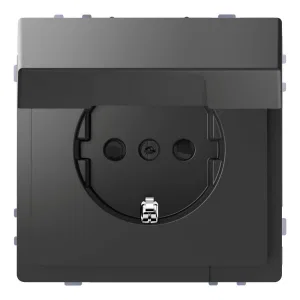 Розетка Schneider Electric MERTEN D-LIFE, скрытый монтаж, с заземлением, с крышкой, антрацит (ШНАЙДЕР) Розетка Schneider Electric MERTEN D-LIFE, скрытый монтаж, с заземлением, с крышкой, антрацит (ШНАЙДЕР)