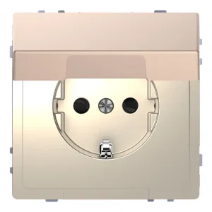Розетка Schneider Electric MERTEN D-LIFE, скрытый монтаж, с заземлением, с крышкой, шампань (ШНАЙДЕР) Розетка Schneider Electric MERTEN D-LIFE, скрытый монтаж, с заземлением, с крышкой, шампань (ШНАЙДЕР)