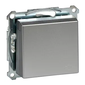 Розетка Schneider Electric MERTEN SYSTEM M, скрытый монтаж, с заземлением, с крышкой, алюминий (ШНАЙДЕР) Розетка Schneider Electric MERTEN SYSTEM M, скрытый монтаж, с заземлением, с крышкой, алюминий (ШНАЙДЕР)