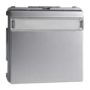 Розетка Schneider Electric MERTEN AQUADESIGN IP44, скрытый монтаж, с заземлением, с крышкой, со шторками, алюминий (ШНАЙДЕР) Розетка Schneider Electric MERTEN AQUADESIGN IP44, скрытый монтаж, с заземлением, с крышкой, со шторками, алюминий (ШНАЙДЕР)