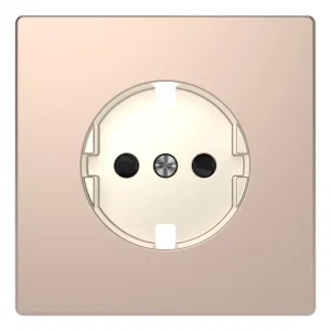 Schneider Electric MERTEN D-LIFE MTN2330-6051, накладка на розетку с заземлением и шторками, шампань (ШНАЙДЕР) Schneider Electric MERTEN D-LIFE MTN2330-6051, накладка на розетку с заземлением и шторками, шампань (ШНАЙДЕР)
