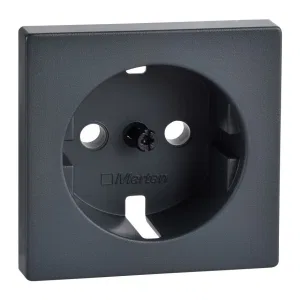 Schneider Electric Merten System M MTN2331-0414 накладка на розетку, антрацит (ШНАЙДЕР) Schneider Electric Merten System M MTN2331-0414 накладка на розетку, антрацит (ШНАЙДЕР)