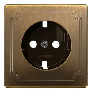 Schneider Electric Merten Antique MTN2331-4143 накладка на розетку (ШНАЙДЕР) Schneider Electric Merten Antique MTN2331-4143 накладка на розетку (ШНАЙДЕР)