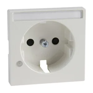 Schneider Electric MERTEN SYSTEM M MTN2333-0319 накладка на розетку с заземлением, со шторками, белый (ШНАЙДЕР) Schneider Electric MERTEN SYSTEM M MTN2333-0319 накладка на розетку с заземлением, со шторками, белый (ШНАЙДЕР)