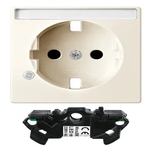 Schneider Electric MERTEN SYSTEM M MTN2333-0344 накладка на розетку (с заземлением, со шторками, бежевый) (ШНАЙДЕР) Schneider Electric MERTEN SYSTEM M MTN2333-0344 накладка на розетку (с заземлением, со шторками, бежевый) (ШНАЙДЕР)