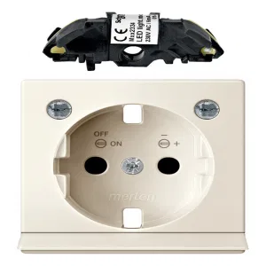 Schneider Electric MERTEN SYSTEM M MTN2334-0344 накладка на розетку (с заземлением, со шторками, бежевый) (ШНАЙДЕР) Schneider Electric MERTEN SYSTEM M MTN2334-0344 накладка на розетку (с заземлением, со шторками, бежевый) (ШНАЙДЕР)