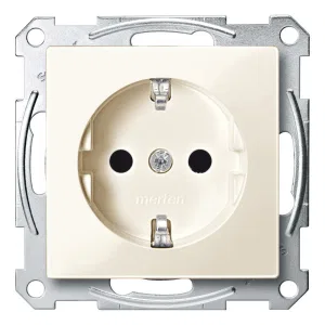 Розетка Schneider Electric MERTEN SYSTEM M, скрытый монтаж, с заземлением, бежевый, MTN2400-0344 (ШНАЙДЕР) Розетка Schneider Electric MERTEN SYSTEM M, скрытый монтаж, с заземлением, бежевый, MTN2400-0344 (ШНАЙДЕР)
