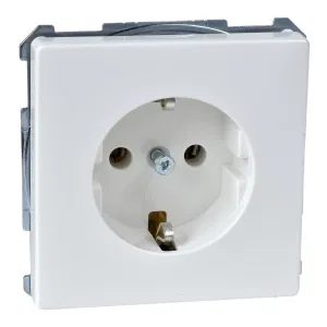 Розетка Schneider Electric MERTEN SYSTEM DESIGN, скрытый монтаж, с заземлением, полярно-белый (ШНАЙДЕР) Розетка Schneider Electric MERTEN SYSTEM DESIGN, скрытый монтаж, с заземлением, полярно-белый (ШНАЙДЕР)