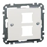 Schneider Electric MERTEN SYSTEM M MTN291619 (накладка на информационную розетку, белый)