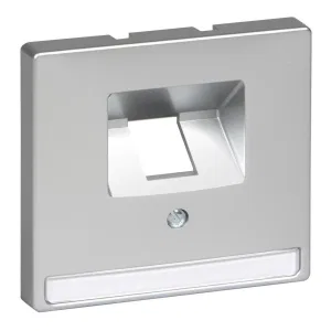 Schneider Electric MTN291860 накладка на розетку информационную MERTEN SYSTEM DESIGN (алюминий, UAE/RJ45) (ШНАЙДЕР) Schneider Electric MTN291860 накладка на розетку информационную MERTEN SYSTEM DESIGN (алюминий, UAE/RJ45) (ШНАЙДЕР)