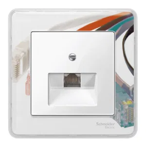 Schneider Electric MERTEN SYSTEM M MTN296219 (RJ45), полярно-белый (RAL 9010) (ШНАЙДЕР) Schneider Electric MERTEN SYSTEM M MTN296219 (RJ45), полярно-белый (RAL 9010) (ШНАЙДЕР)