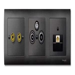 Schneider Electric MERTEN SYSTEM DESIGN накладка на информационную розетку MTN298314 (антрацит), RJ45, IP20 (ШНАЙДЕР) Schneider Electric MERTEN SYSTEM DESIGN накладка на информационную розетку MTN298314 (антрацит), RJ45, IP20 (ШНАЙДЕР)