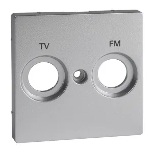 Schneider Electric MERTEN SYSTEM M MTN299560: накладка на розетку TV/FM, алюминий (ШНАЙДЕР) Schneider Electric MERTEN SYSTEM M MTN299560: накладка на розетку TV/FM, алюминий (ШНАЙДЕР)
