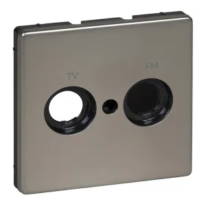 Schneider Electric MERTEN SYSTEM DESIGN MTN299746: накладка на розетку TV/FM, стальной (ШНАЙДЕР) Schneider Electric MERTEN SYSTEM DESIGN MTN299746: накладка на розетку TV/FM, стальной (ШНАЙДЕР)