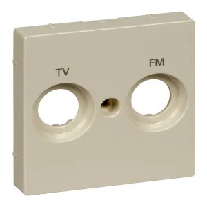 Schneider Electric MERTEN SYSTEM M MTN299944: накладка на розетку TV/FM, бежевый блестящий (ШНАЙДЕР) Schneider Electric MERTEN SYSTEM M MTN299944: накладка на розетку TV/FM, бежевый блестящий (ШНАЙДЕР)