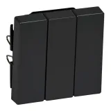 Schneider Electric Merten System M MTN311914 - клавиша тройная, антрацит