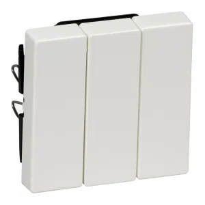 Schneider Electric MTN312619 — клавиша тройная, полярно-белый (ШНАЙДЕР) Schneider Electric MTN312619 — клавиша тройная, полярно-белый (ШНАЙДЕР)
