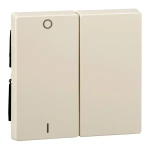Schneider Electric Merten System M MTN312744 — клавиша двойная, бежевый (ШНАЙДЕР) Schneider Electric Merten System M MTN312744 — клавиша двойная, бежевый (ШНАЙДЕР)