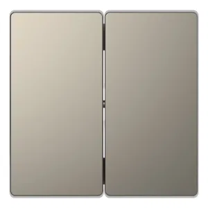 Schneider Electric Merten D-Life MTN3400-6050 Клавиша двойная, никель (ШНАЙДЕР) Schneider Electric Merten D-Life MTN3400-6050 Клавиша двойная, никель (ШНАЙДЕР)