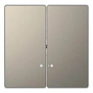 Schneider Electric MTN3420-6050 Клавиша двойная, никель, Merten D-LIFE (ШНАЙДЕР) Schneider Electric MTN3420-6050 Клавиша двойная, никель, Merten D-LIFE (ШНАЙДЕР)