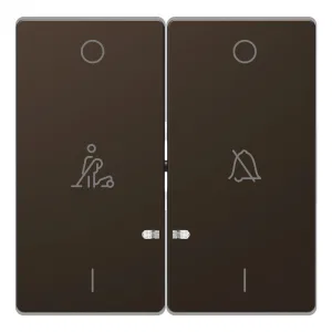 Клавиша двойная с линзами Schneider Electric MERTEN D-LIFE, мокко (ШНАЙДЕР) Клавиша двойная с линзами Schneider Electric MERTEN D-LIFE, мокко (ШНАЙДЕР)