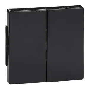 Schneider Electric MTN343514 Клавиша двойная, антрацит, IP44 (ШНАЙДЕР) Schneider Electric MTN343514 Клавиша двойная, антрацит, IP44 (ШНАЙДЕР)