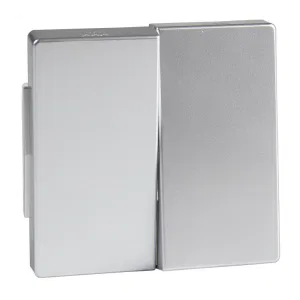 Клавиша двойная Schneider Electric MERTEN AQUADESIGN IP44, алюминий (ШНАЙДЕР) Клавиша двойная Schneider Electric MERTEN AQUADESIGN IP44, алюминий (ШНАЙДЕР)