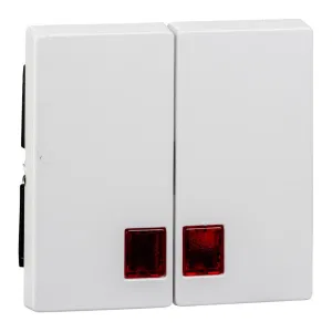 Клавиша двойная Schneider Electric MERTEN SYSTEM M, активно-белый (ШНАЙДЕР) Клавиша двойная Schneider Electric MERTEN SYSTEM M, активно-белый (ШНАЙДЕР)