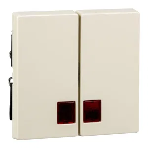 Клавиша двойная Schneider Electric MERTEN SYSTEM M, бежевый блестящий (ШНАЙДЕР) Клавиша двойная Schneider Electric MERTEN SYSTEM M, бежевый блестящий (ШНАЙДЕР)