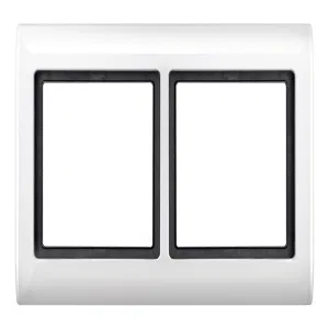 Рамка 2 поста Schneider Electric MERTEN AQUADESIGN IP44, полярно-белый (ШНАЙДЕР) Рамка 2 поста Schneider Electric MERTEN AQUADESIGN IP44, полярно-белый (ШНАЙДЕР)