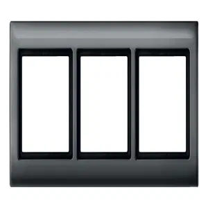Рамка 3 поста Schneider Electric MERTEN AQUADESIGN IP44, антрацит (ШНАЙДЕР) Рамка 3 поста Schneider Electric MERTEN AQUADESIGN IP44, антрацит (ШНАЙДЕР)
