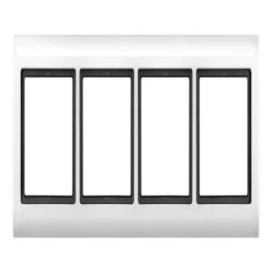 Рамка 4 поста Schneider Electric MERTEN AQUADESIGN IP44, полярно-белый (ШНАЙДЕР) Рамка 4 поста Schneider Electric MERTEN AQUADESIGN IP44, полярно-белый (ШНАЙДЕР)