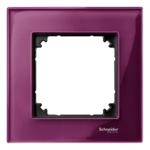 Рамка 1 пост Schneider Electric MERTEN M-ELEGANCE, рубин (ШНАЙДЕР) Рамка 1 пост Schneider Electric MERTEN M-ELEGANCE, рубин (ШНАЙДЕР)