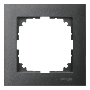 Schneider Electric MTN4010-3614 — рамка 1 пост, антрацит (ШНАЙДЕР) Schneider Electric MTN4010-3614 — рамка 1 пост, антрацит (ШНАЙДЕР)