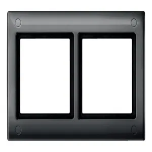 Рамка 2 поста Schneider Electric MERTEN AQUADESIGN IP44, антрацит (ШНАЙДЕР) Рамка 2 поста Schneider Electric MERTEN AQUADESIGN IP44, антрацит (ШНАЙДЕР)
